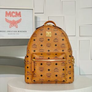 MCM  Riveted shoulder bag
